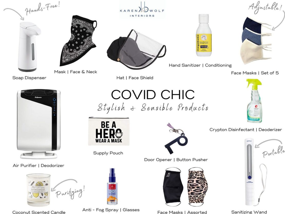 Must-Have Chic and Sensible Covid Products