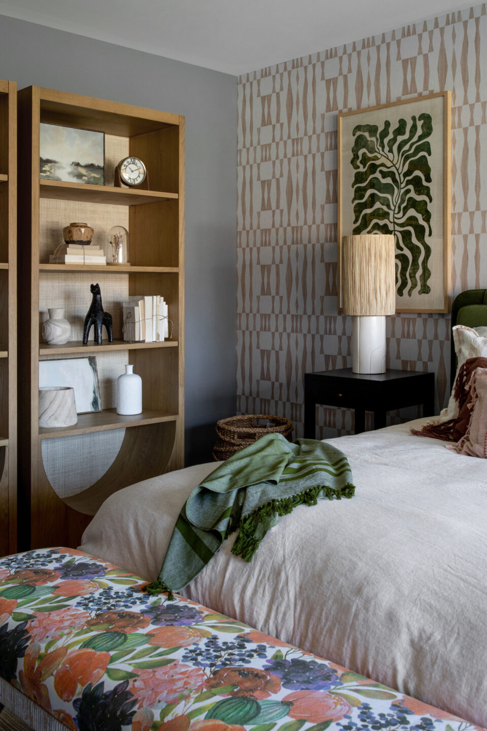 Bedroom Interior Design Wallpaper Accent Wall