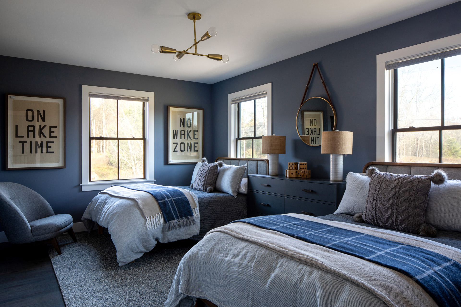 Bedroom With Two Beds Olive Bridge Ny