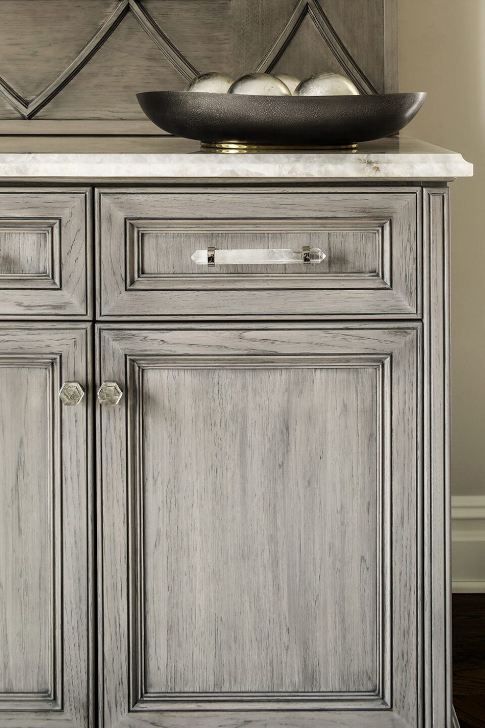 Cabinetry Detail Quartz Handle