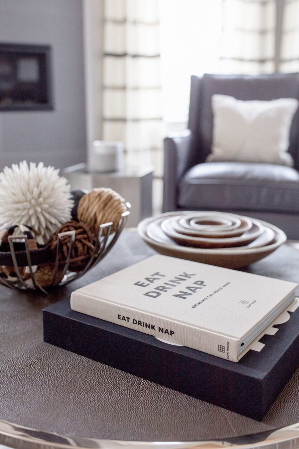 Coffee Table Book Eat Drink Nap