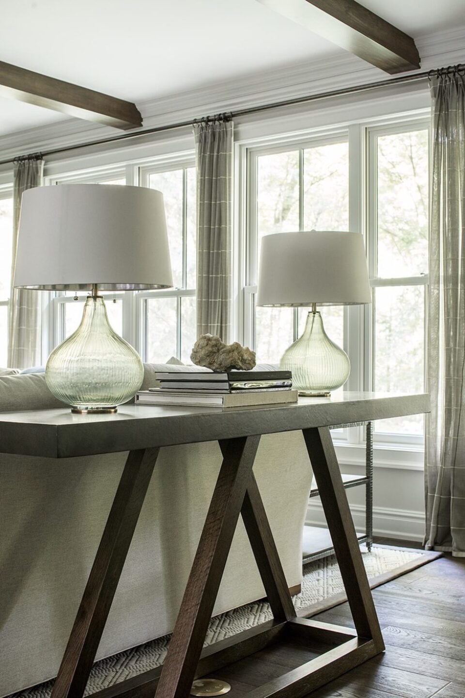 Console Table Behind Sofa