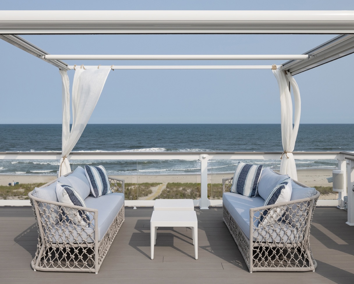 Deck Overlooking The Ocean Long Beach Island Nj
