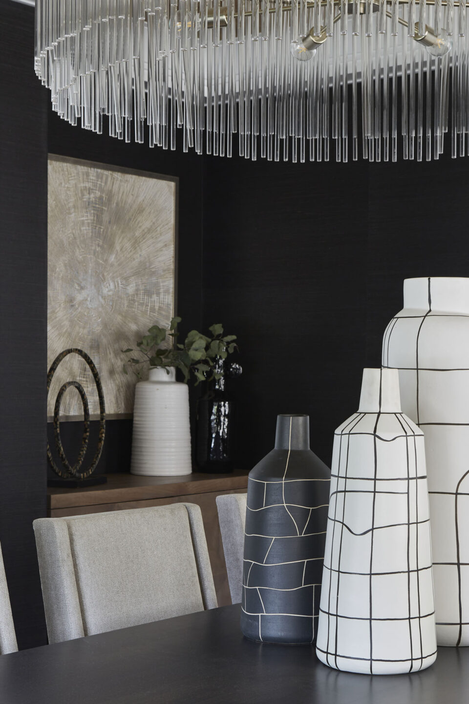 Dining Room Interior Design Chandelier