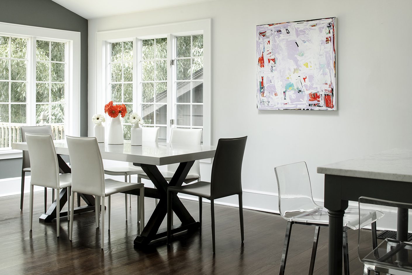Dining Table Off Kitchen Maplewood Nj