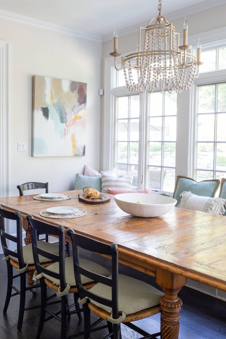 Dining Table Wood With Bench Seat