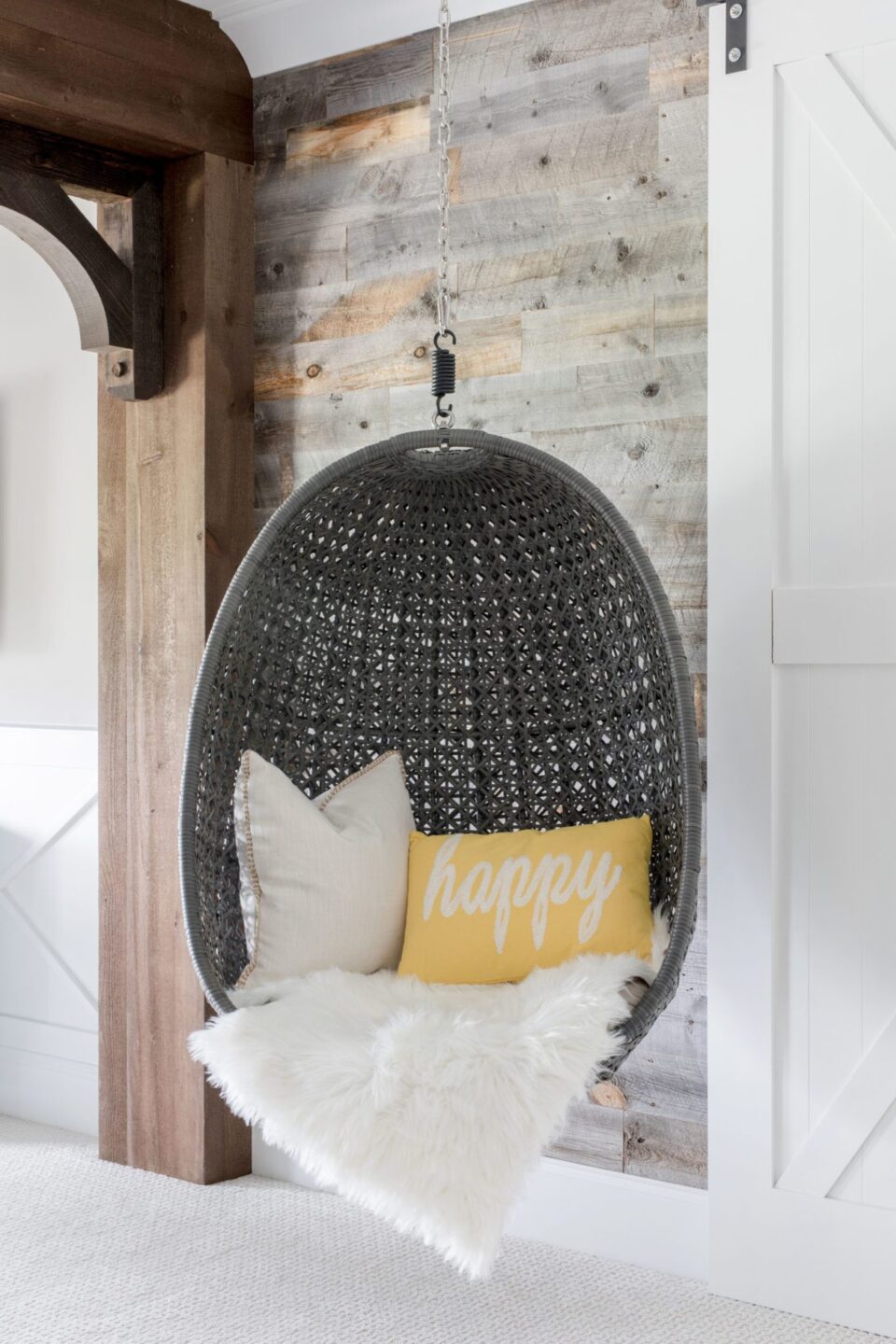 Egg Chair Hanging Bedroom Design