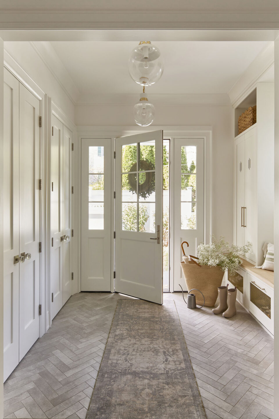 Front Door Entryway Interior Design Summit Nj