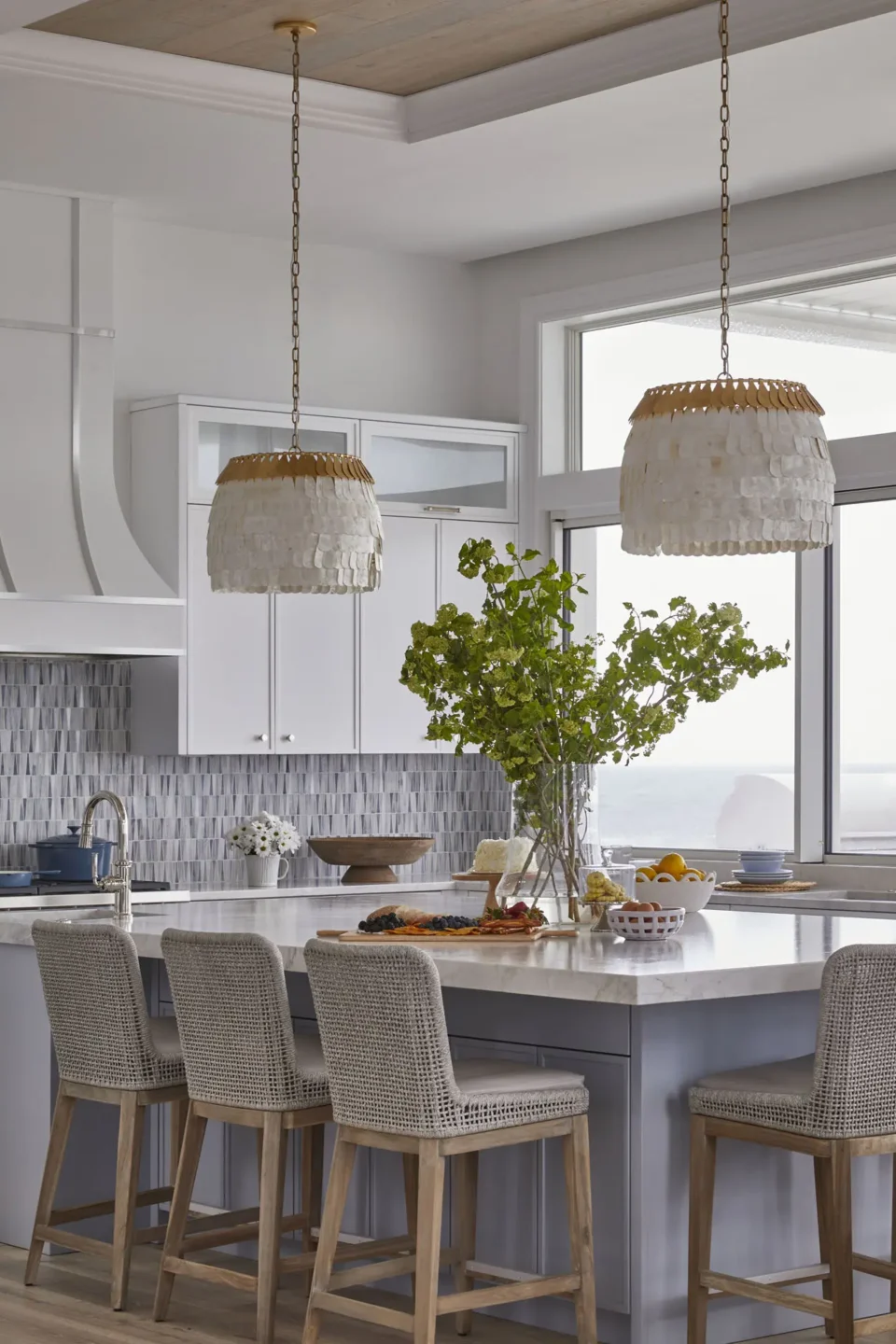 Jersey Shore Beach House Kitchen Interior Design