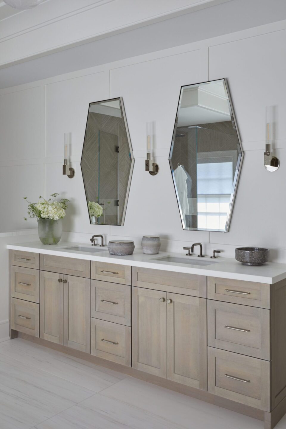 K+co Living Primary Bathroom Short Hills Nj