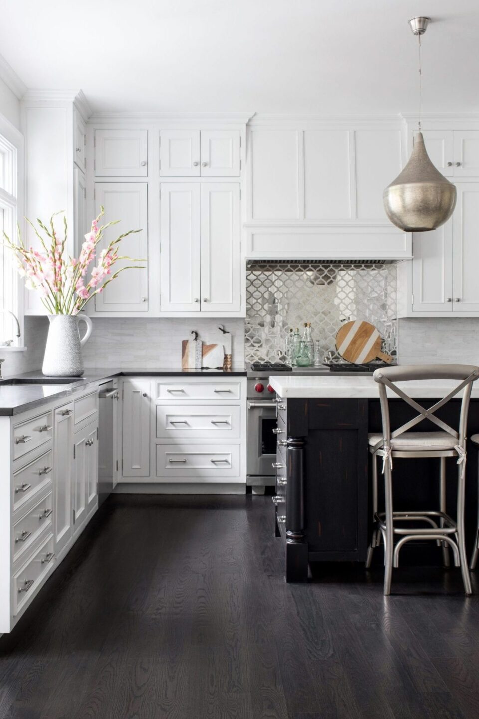 Kitchen Design Dark Wood Floors