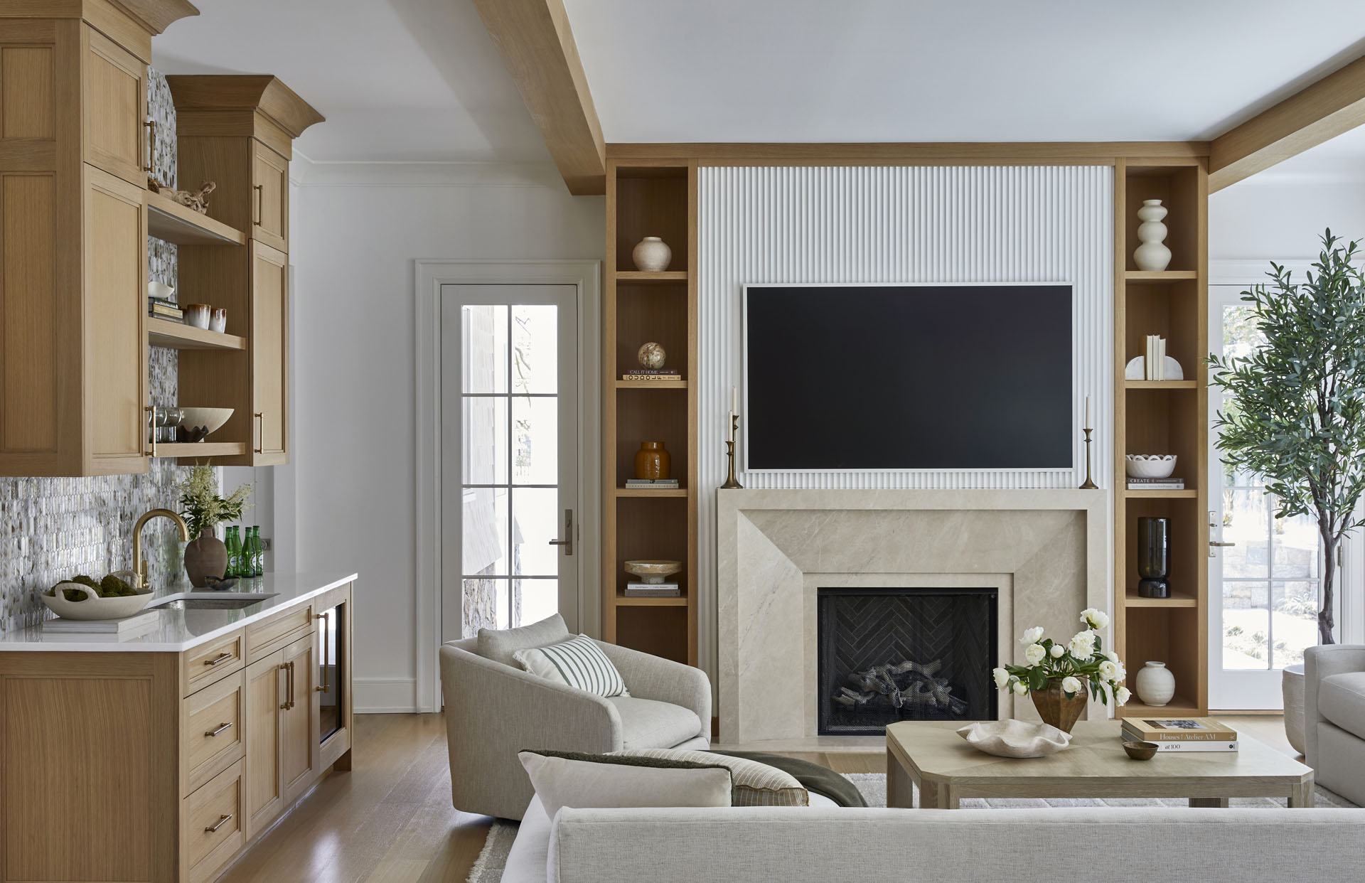 Living Room Interior Design In Summit Nj