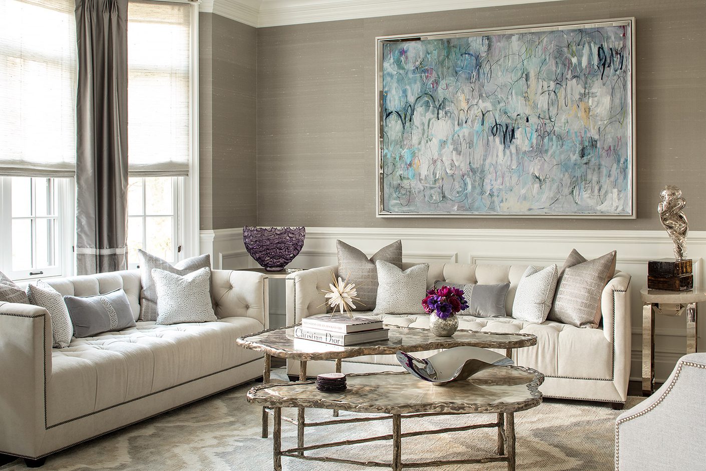 Living Room Interior Design Short Hills Nj K+co Living
