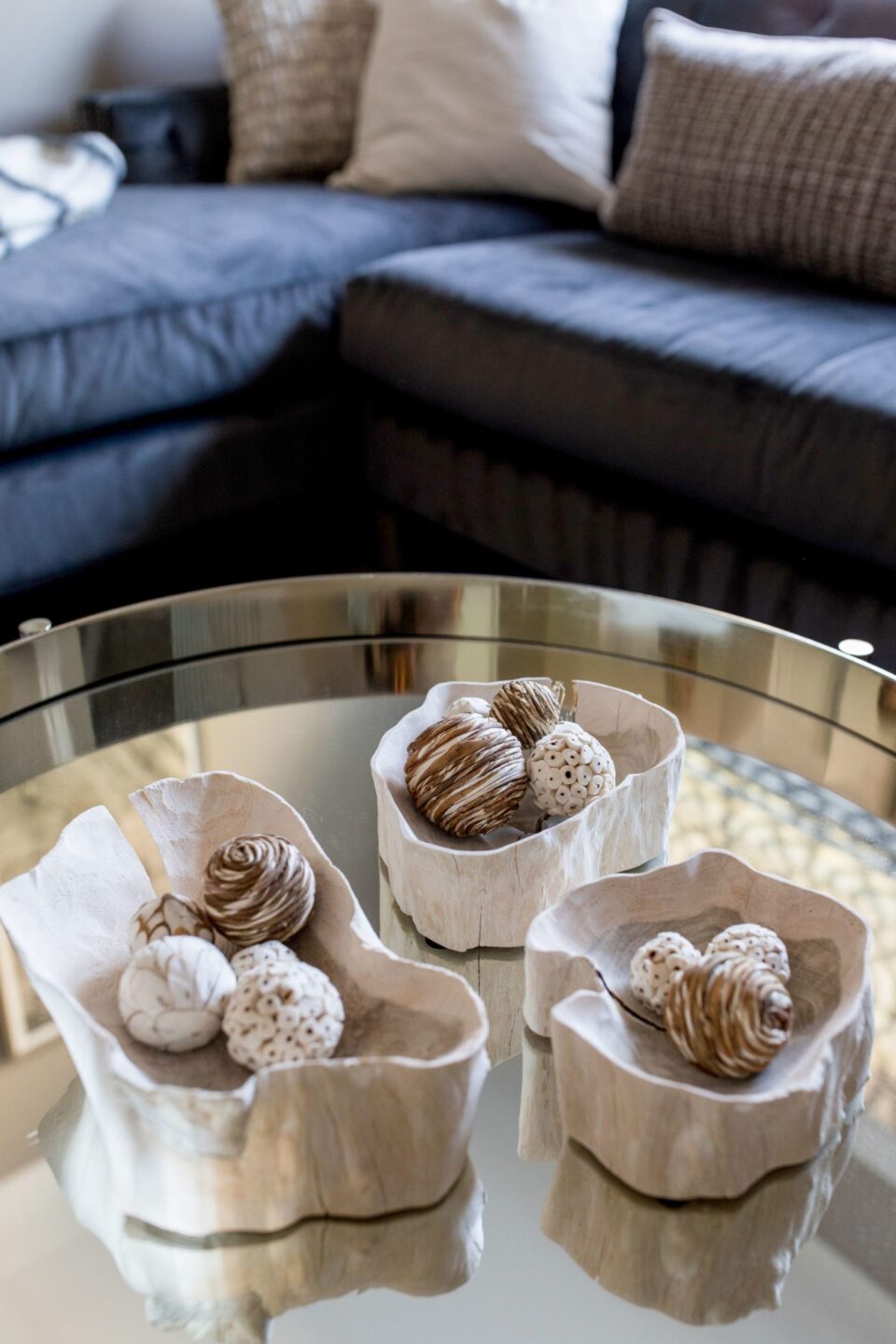 Natural Wood Bowls Interior Design Decor
