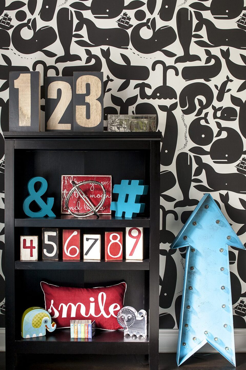 Nursery Design Neon Arrow Sign