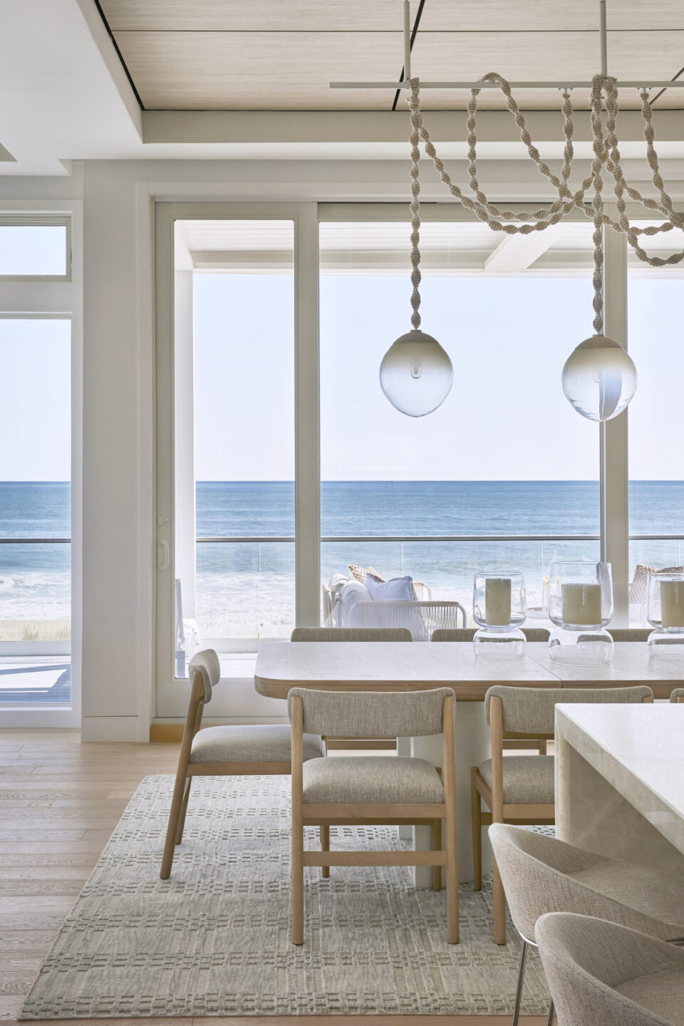 Ocean View Dining Table Long Beach Island Nj