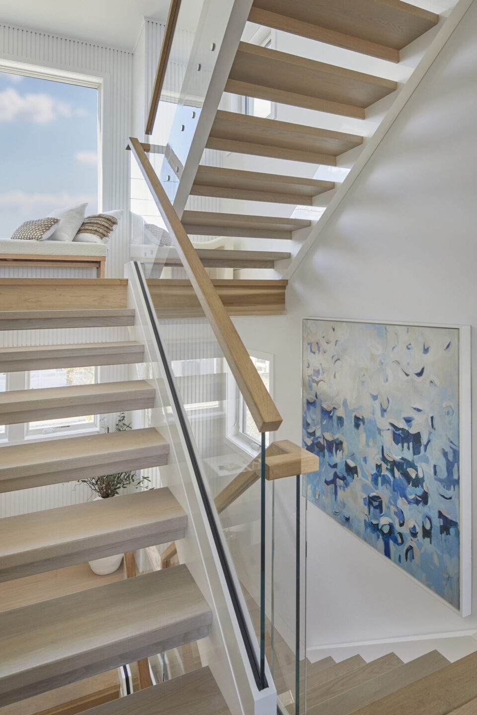 Open Staircase Design Beach House