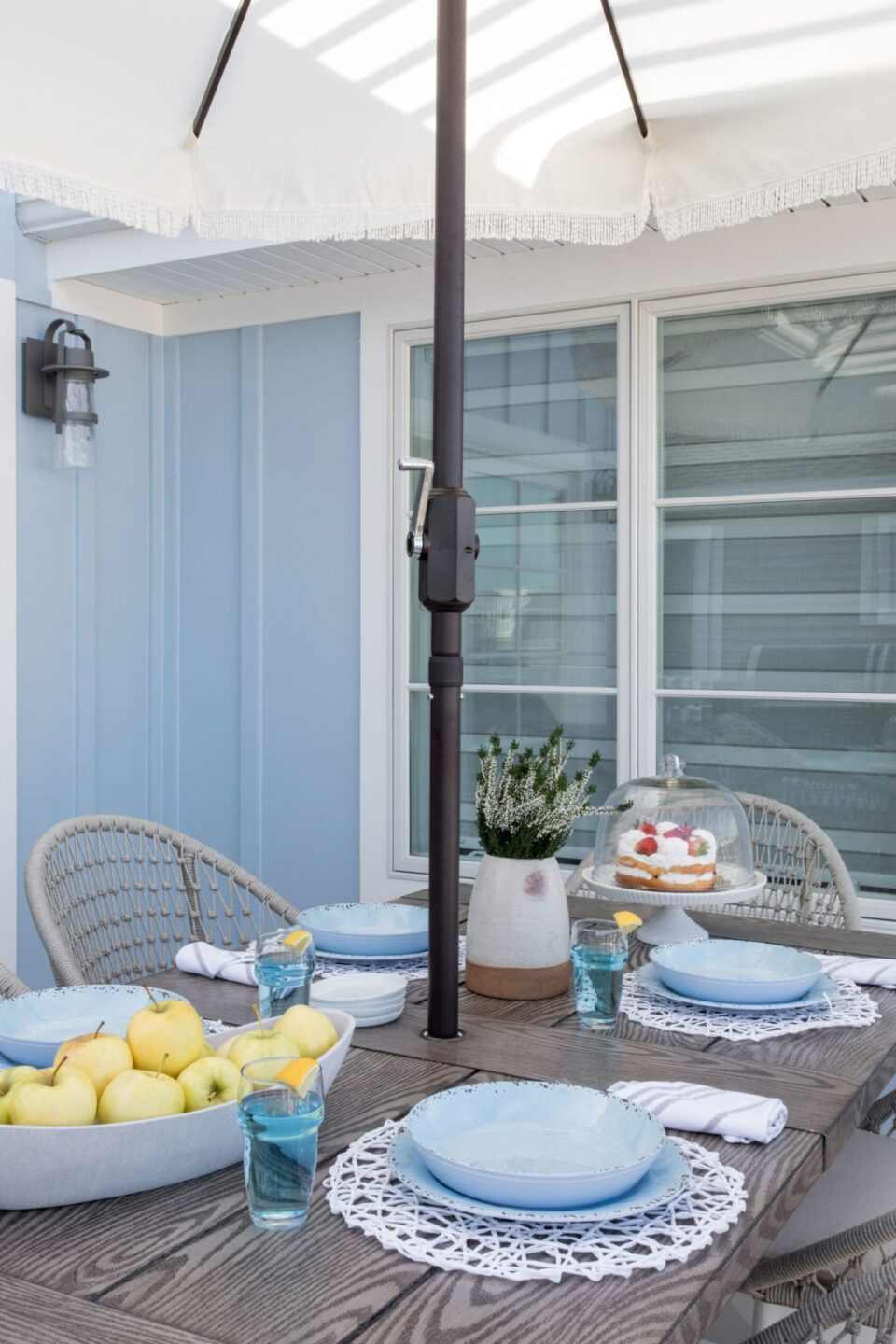 Outdoor Dining Table Lbi Beach House