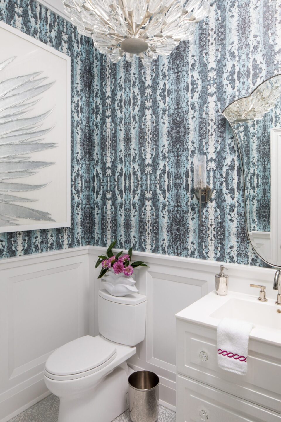 Powder Room Design Short Hills Nj