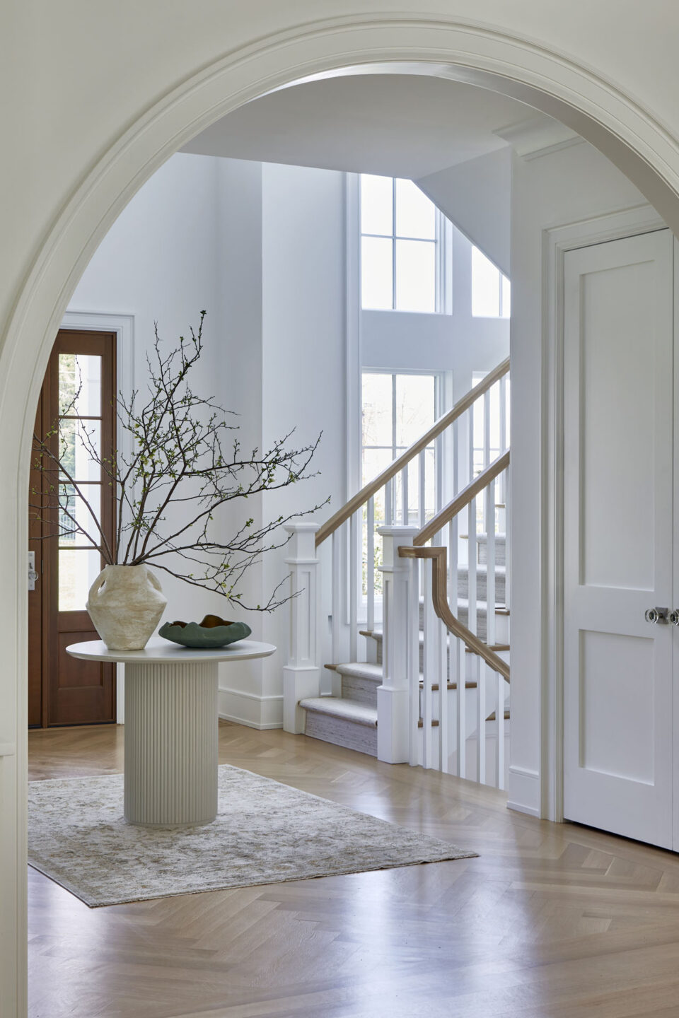 Split Level Summit Nj Home Arched Doorways