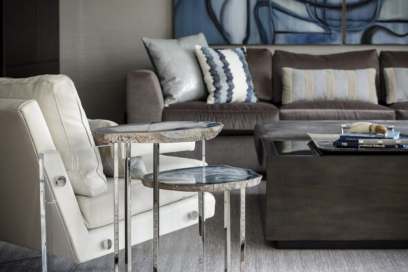 Stacked Coffee Table Small Accent Tables