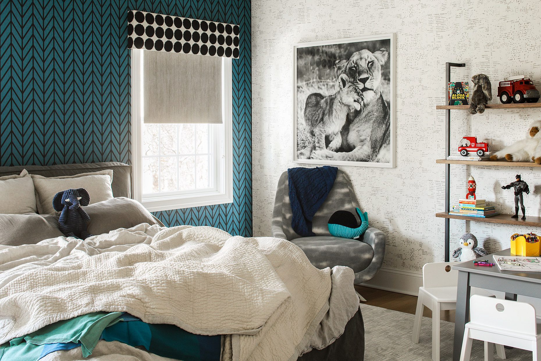 Teal Blue Boys Bedroom Westfield Nj