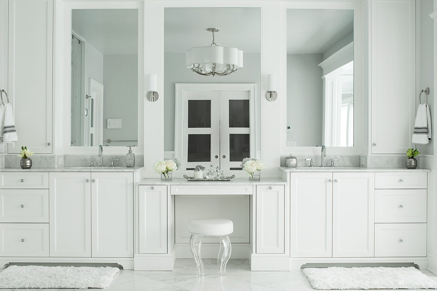 Two Vanity Primary Bathroom Interior Design